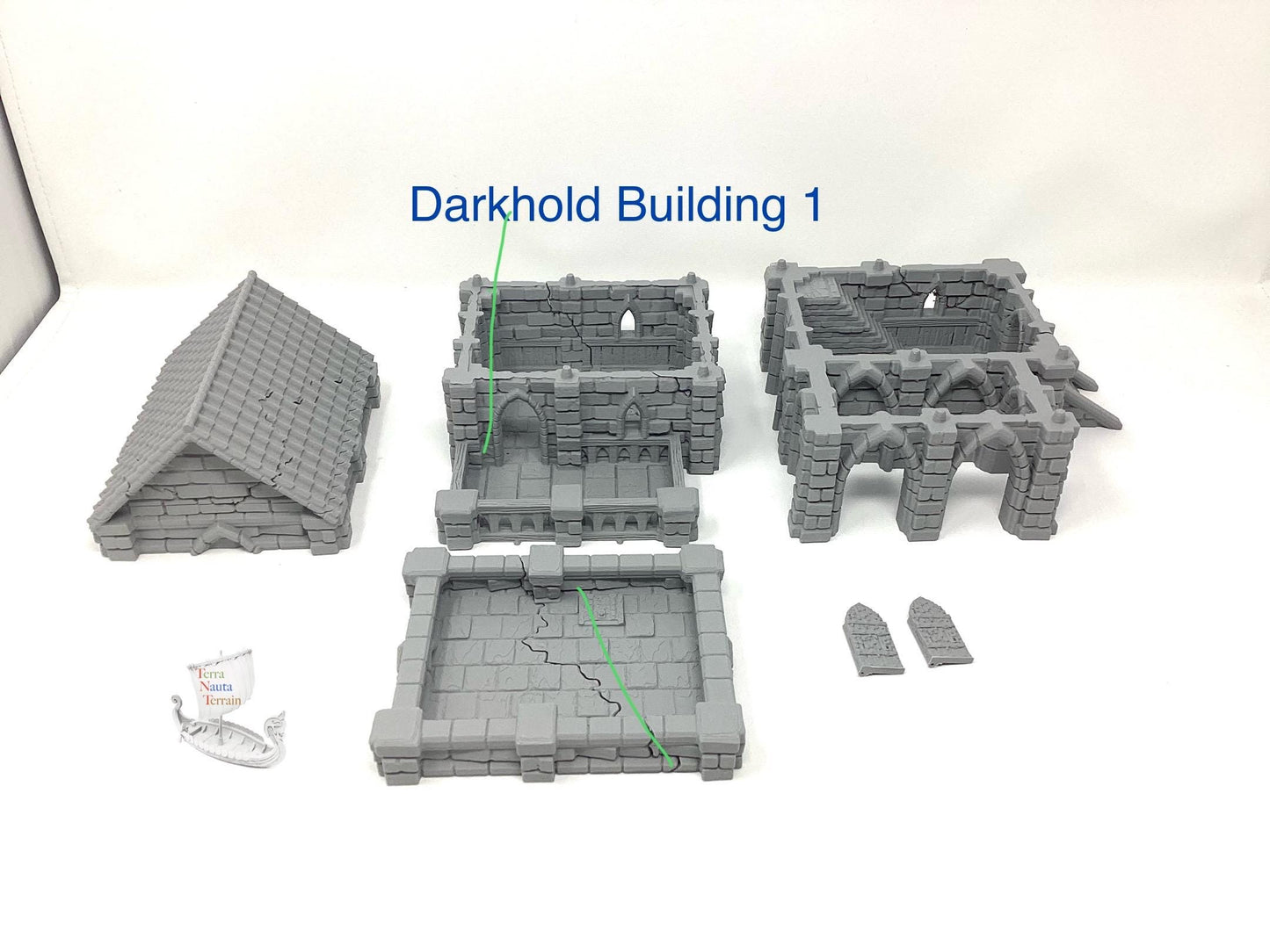 Darkhold Bastion: 3D Printed Wargaming Terrain Building