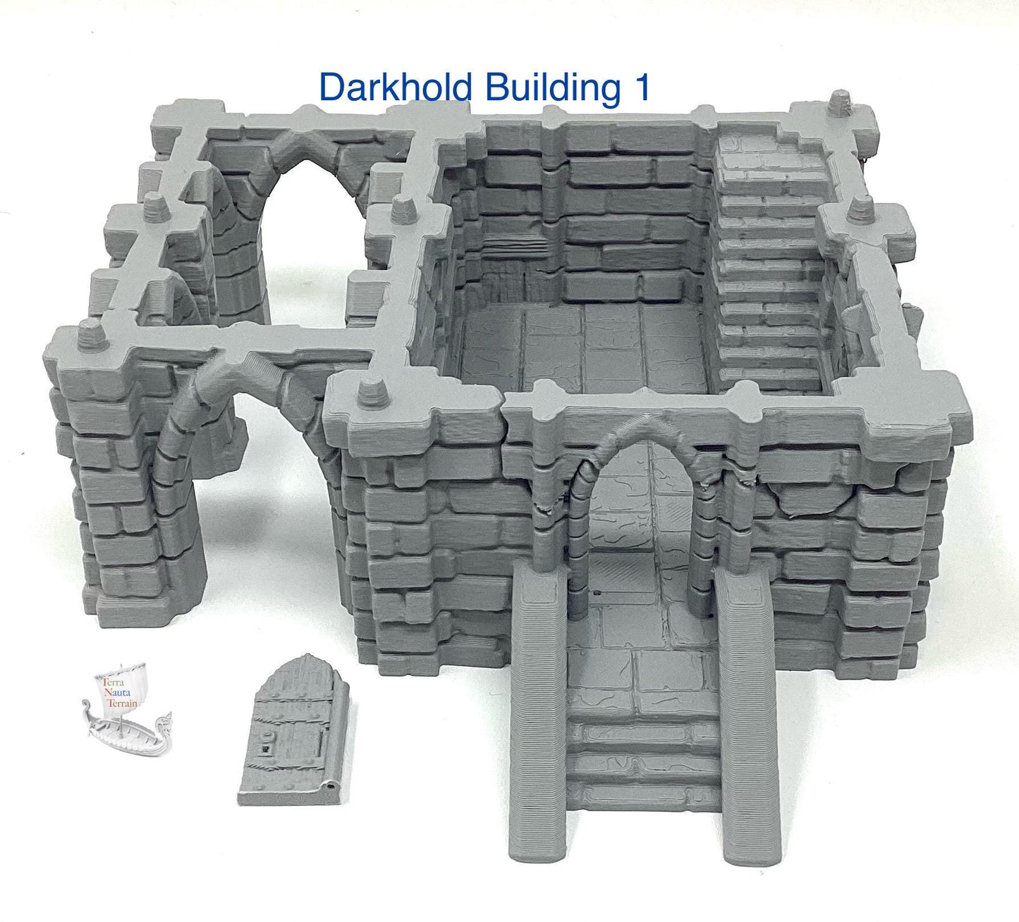Darkhold Bastion: 3D Printed Wargaming Terrain Building