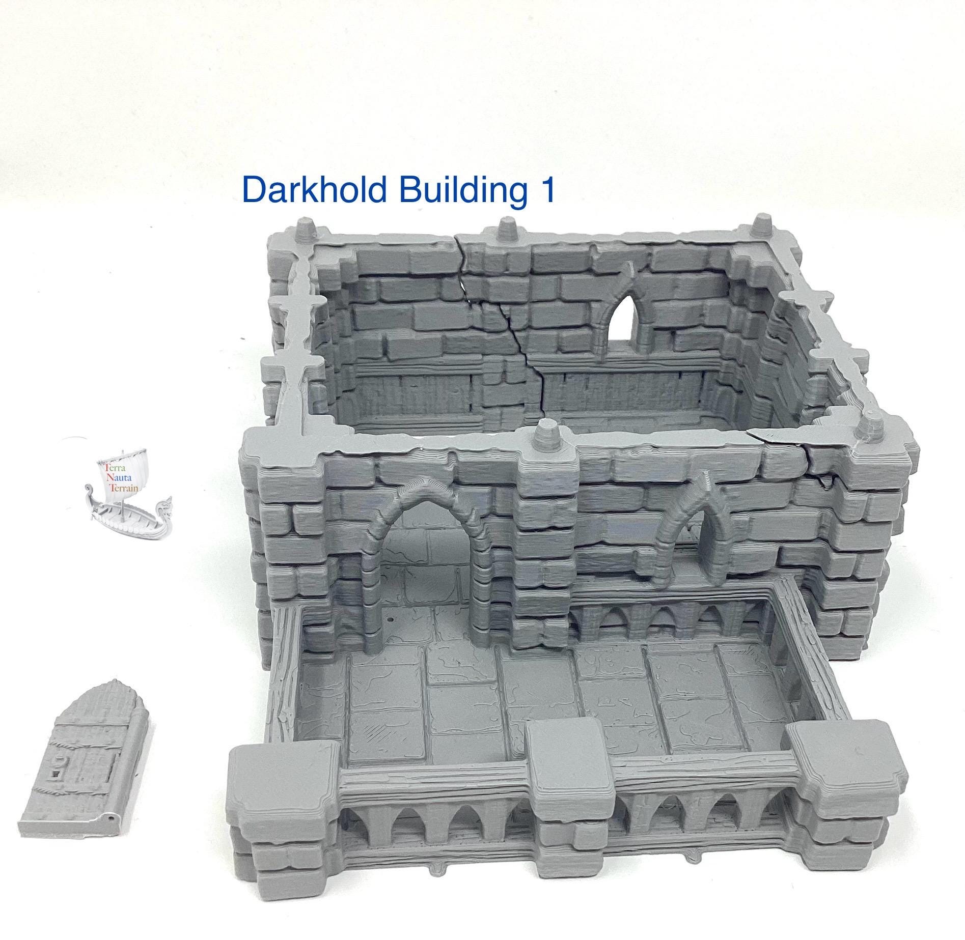 Darkhold Bastion: 3D Printed Wargaming Terrain Building