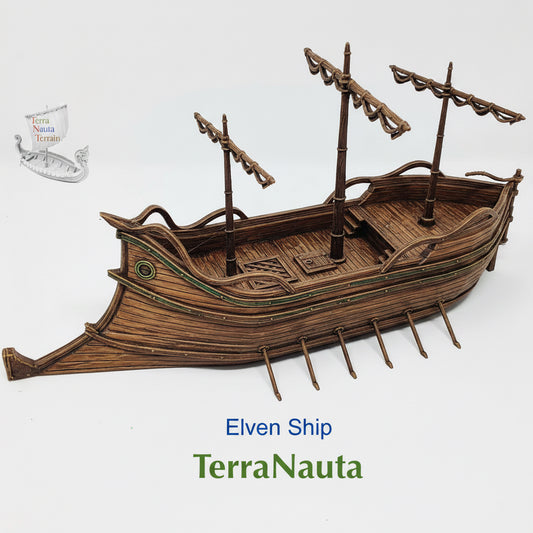 Silver Haven Elven Ship