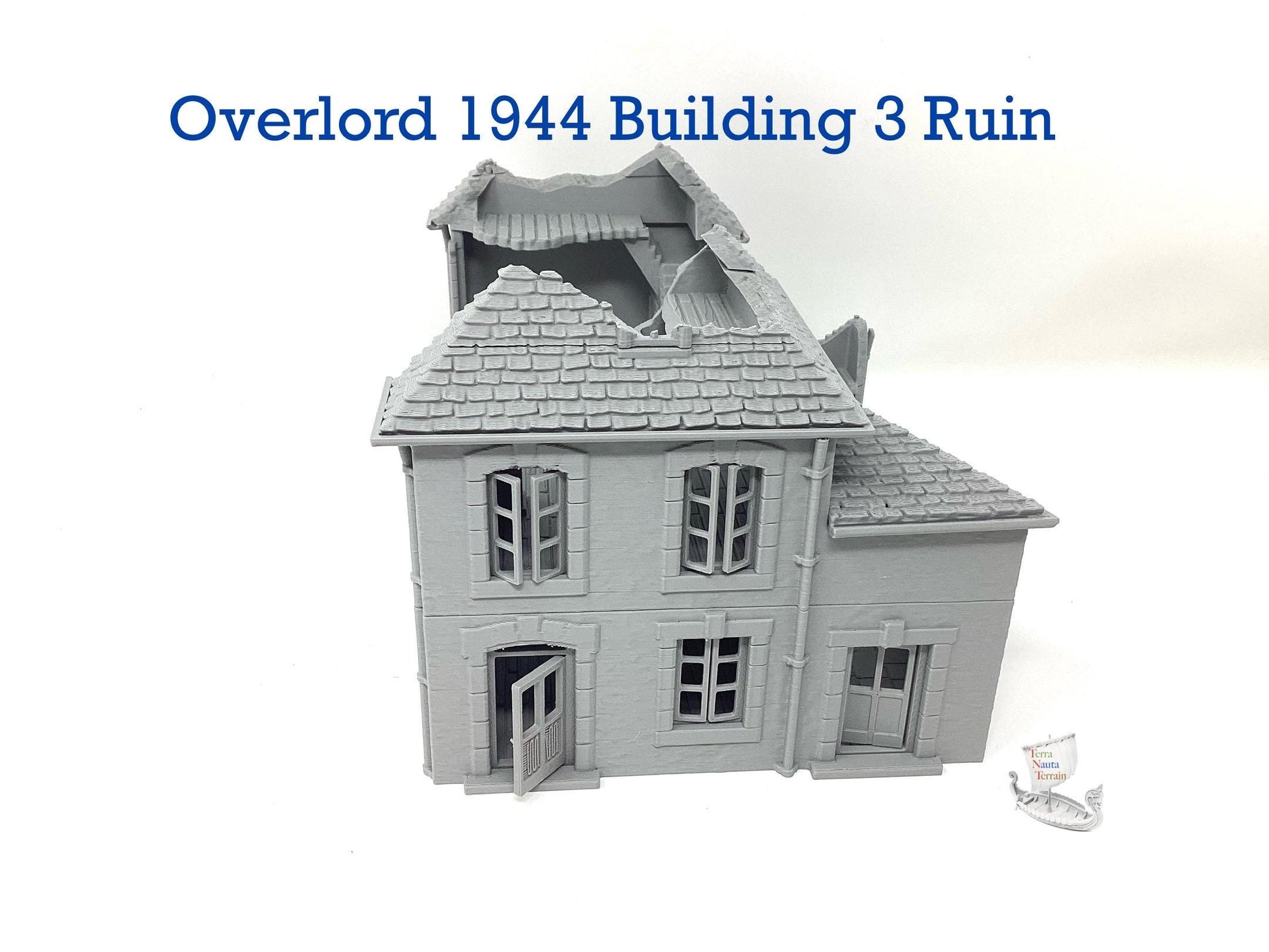Overlord 1944 Building 3 Ruin