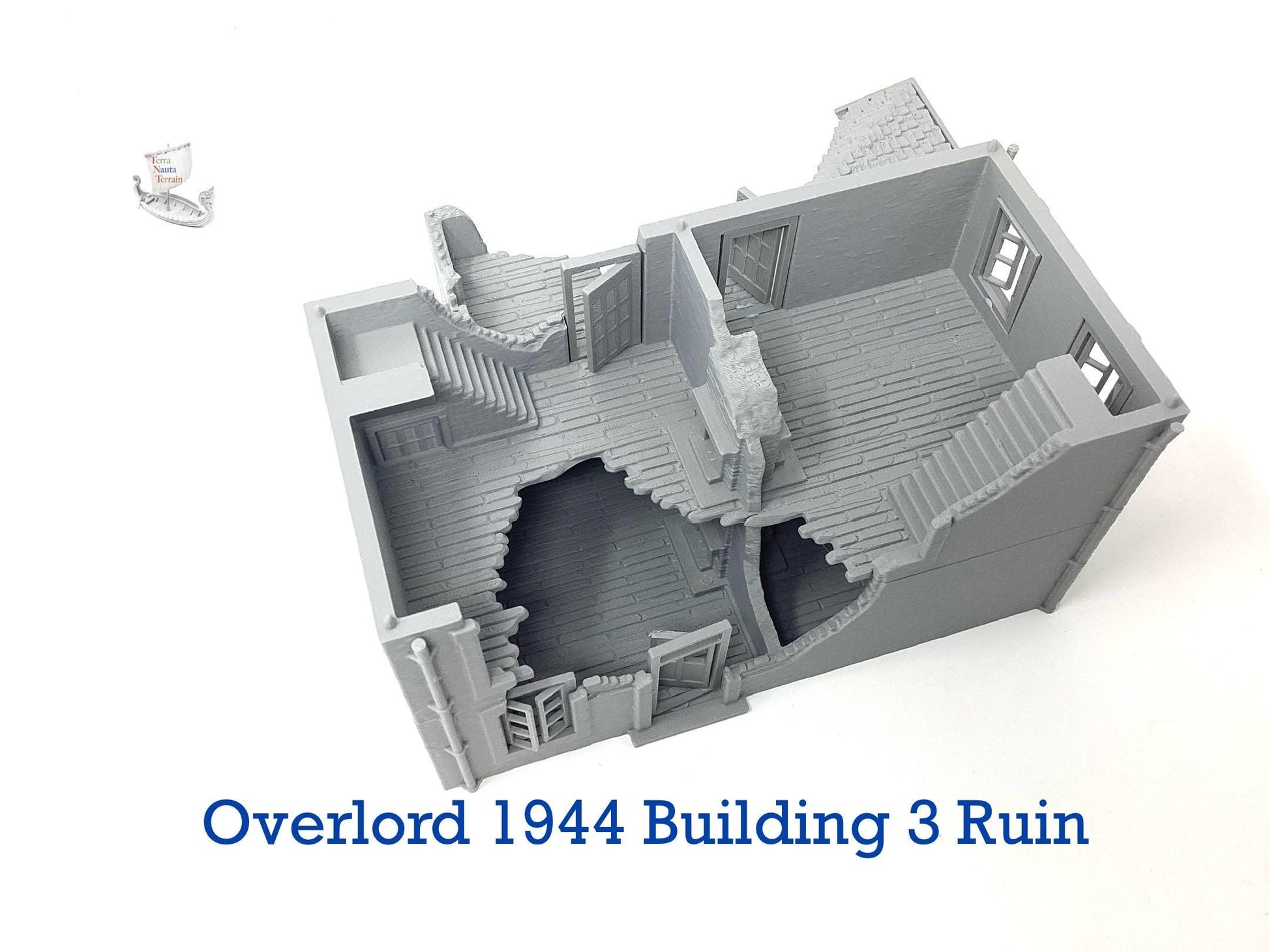 Overlord 1944 Building 3 Ruin