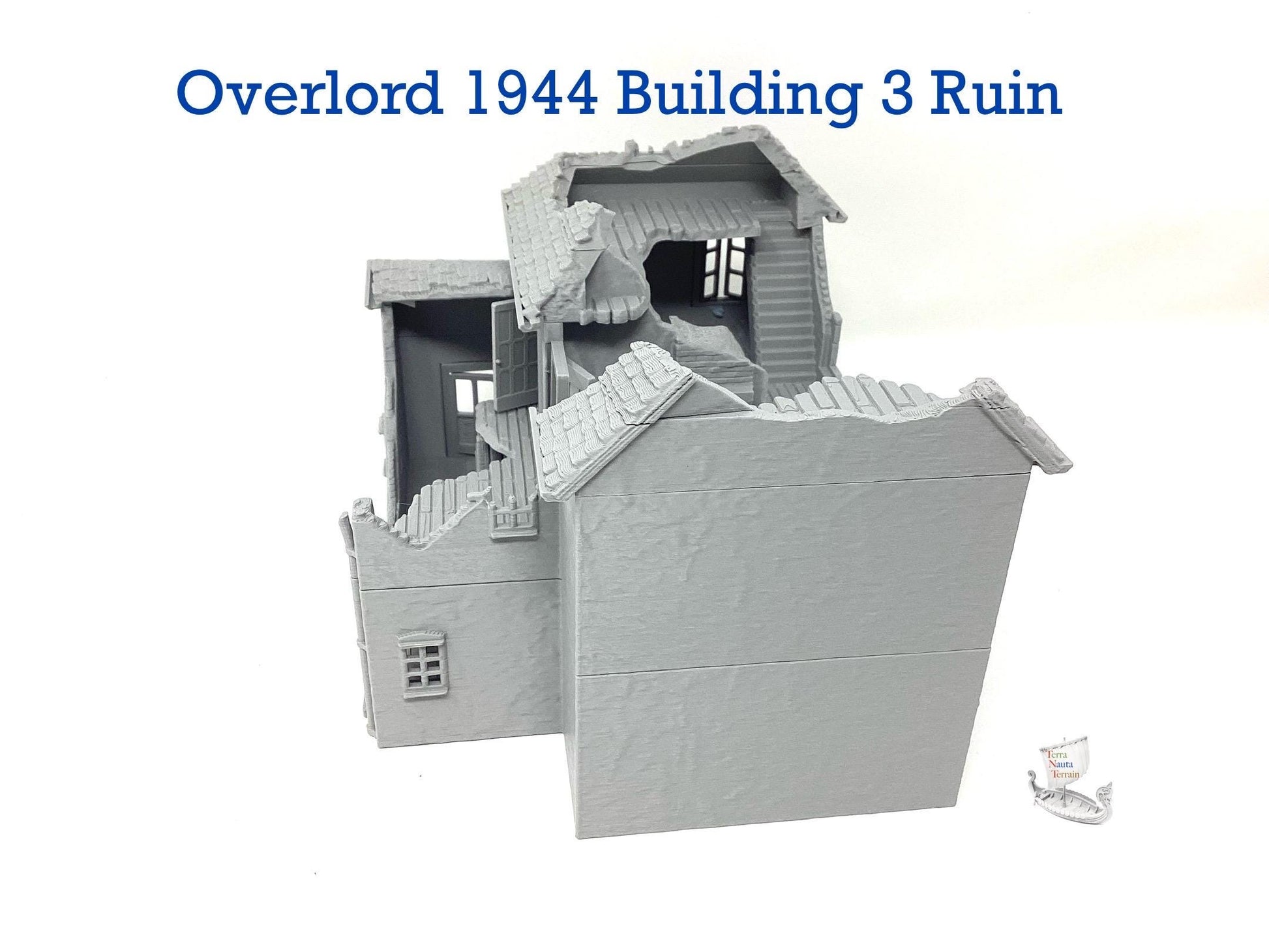 Overlord 1944 Building 3 Ruin