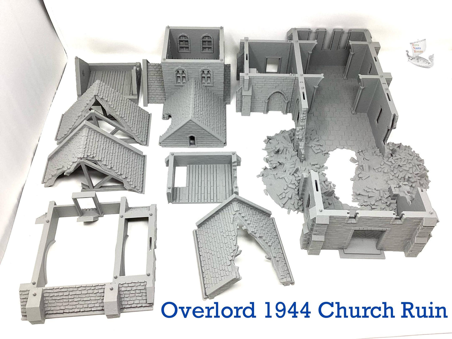 Overlord 1944 Church Ruin