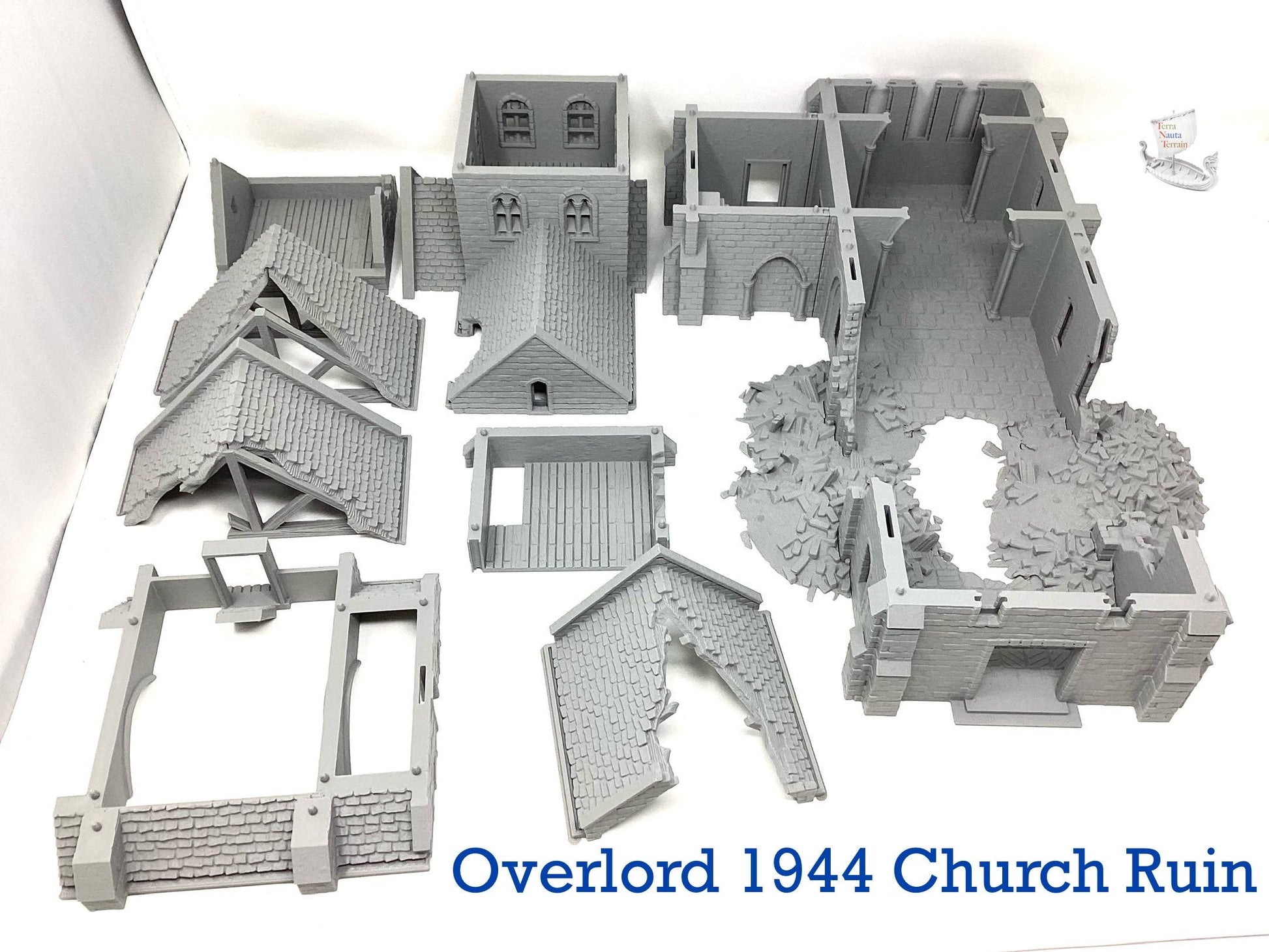Overlord 1944 Church Ruin