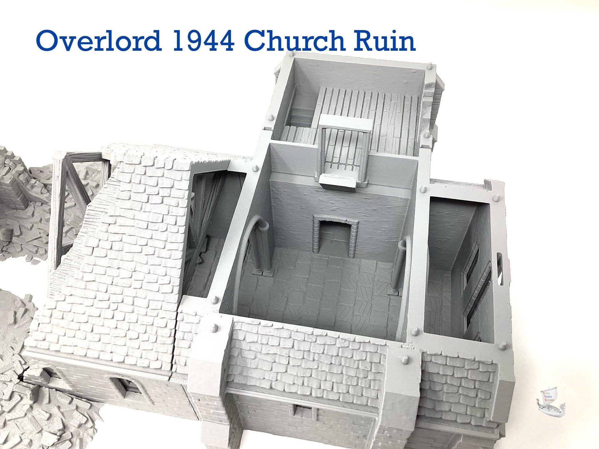 Overlord 1944 Church Ruin