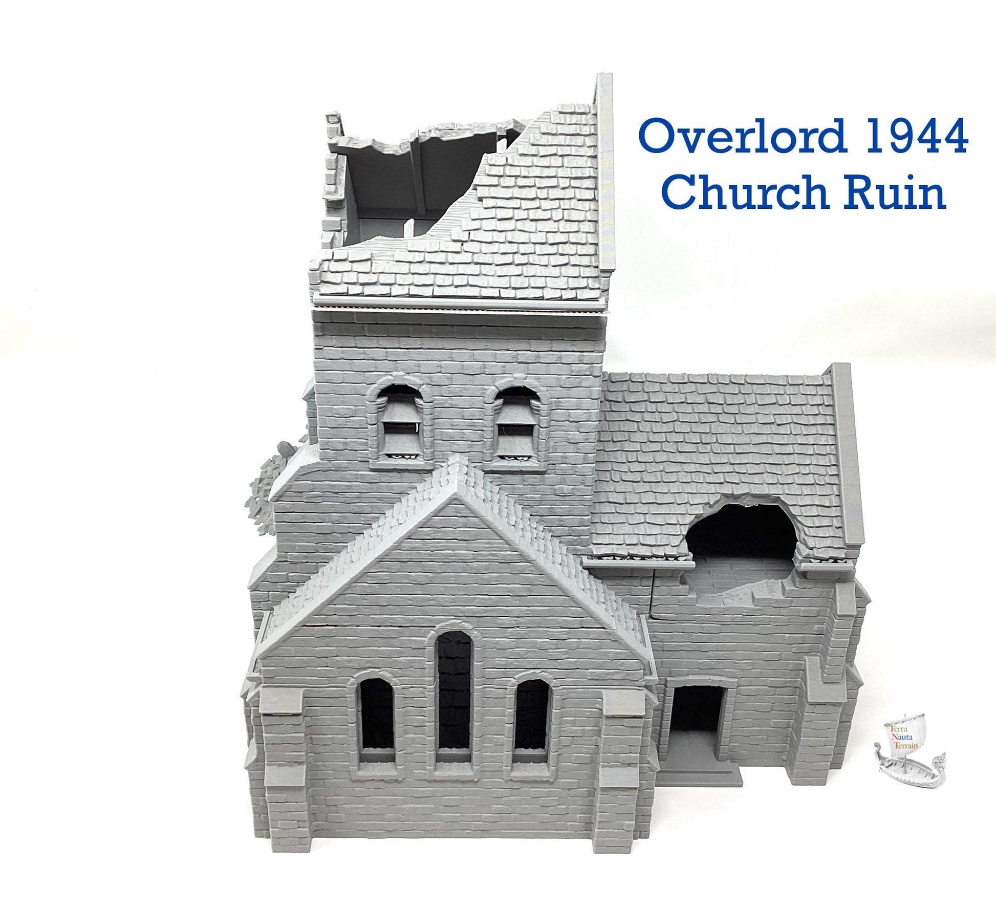 Overlord 1944 Church Ruin