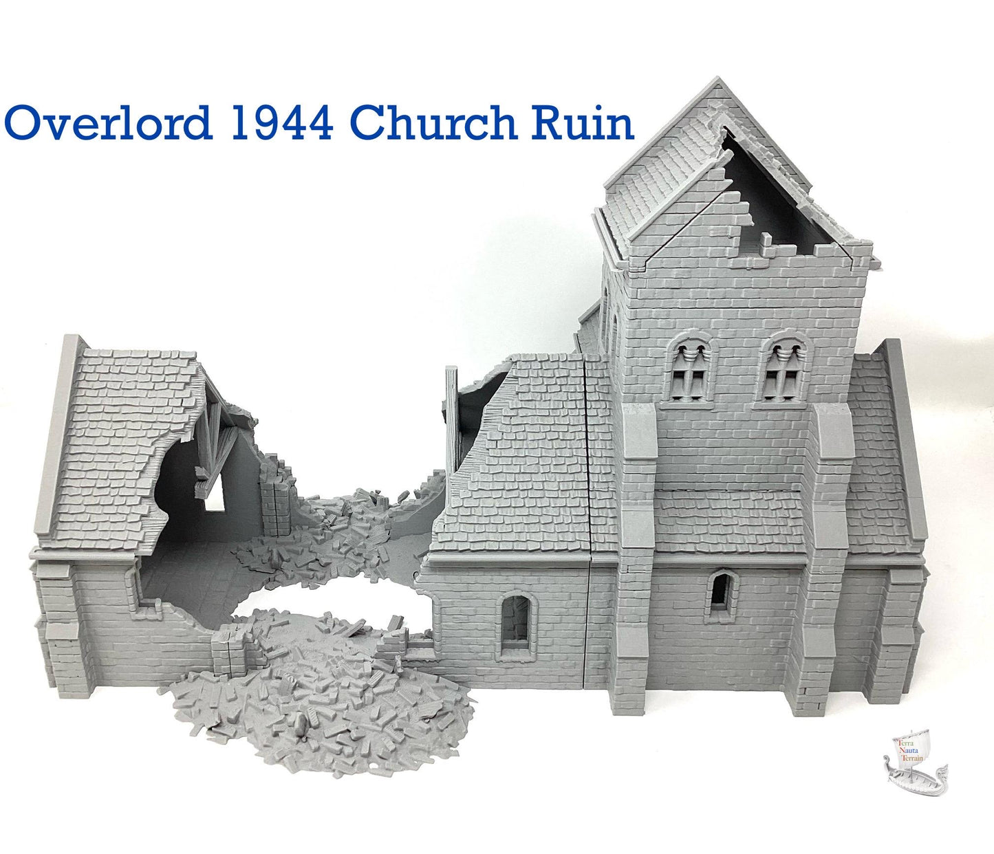 Overlord 1944 Church Ruin