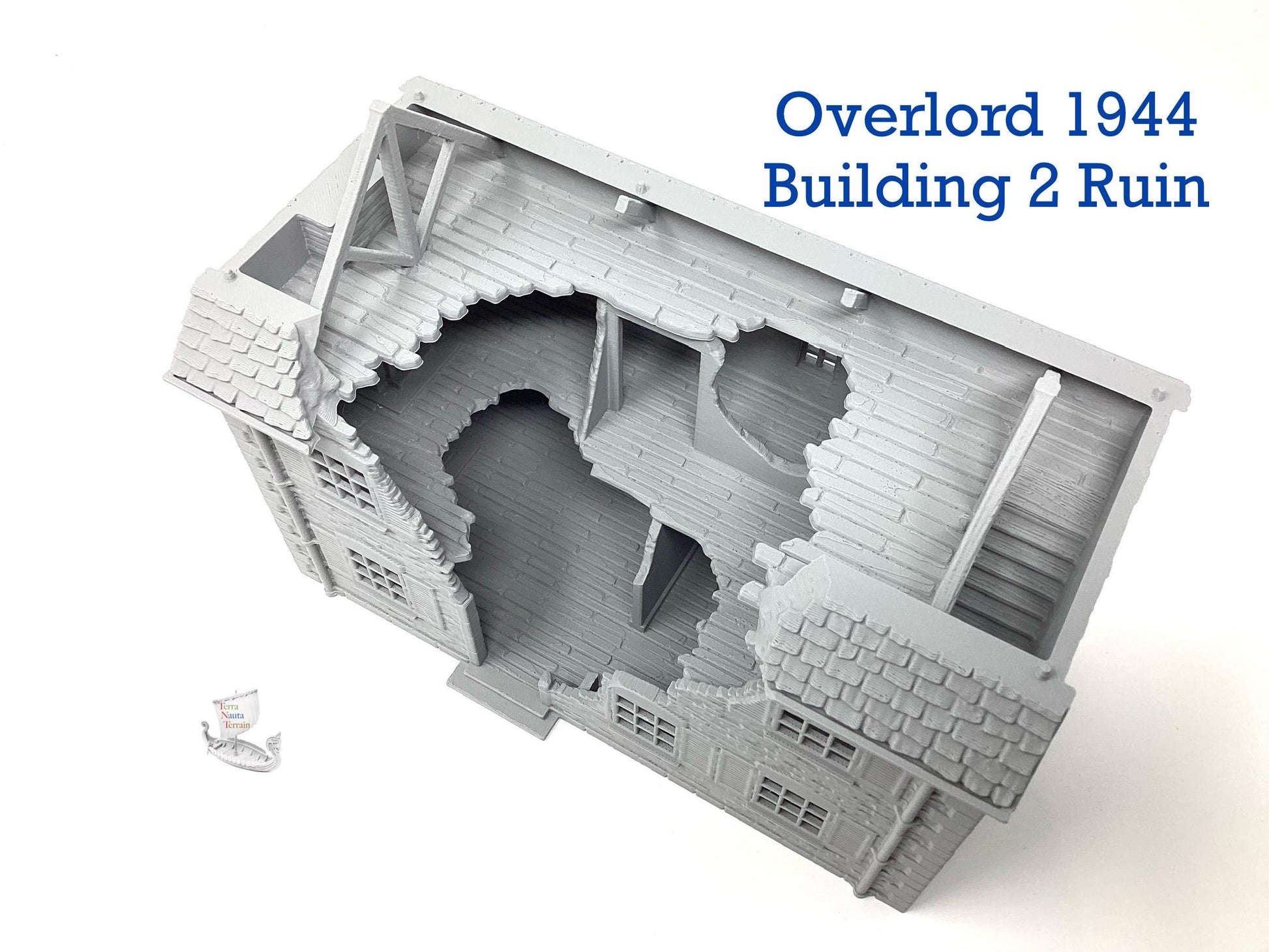 Overlord 1944 Building 2 Ruin