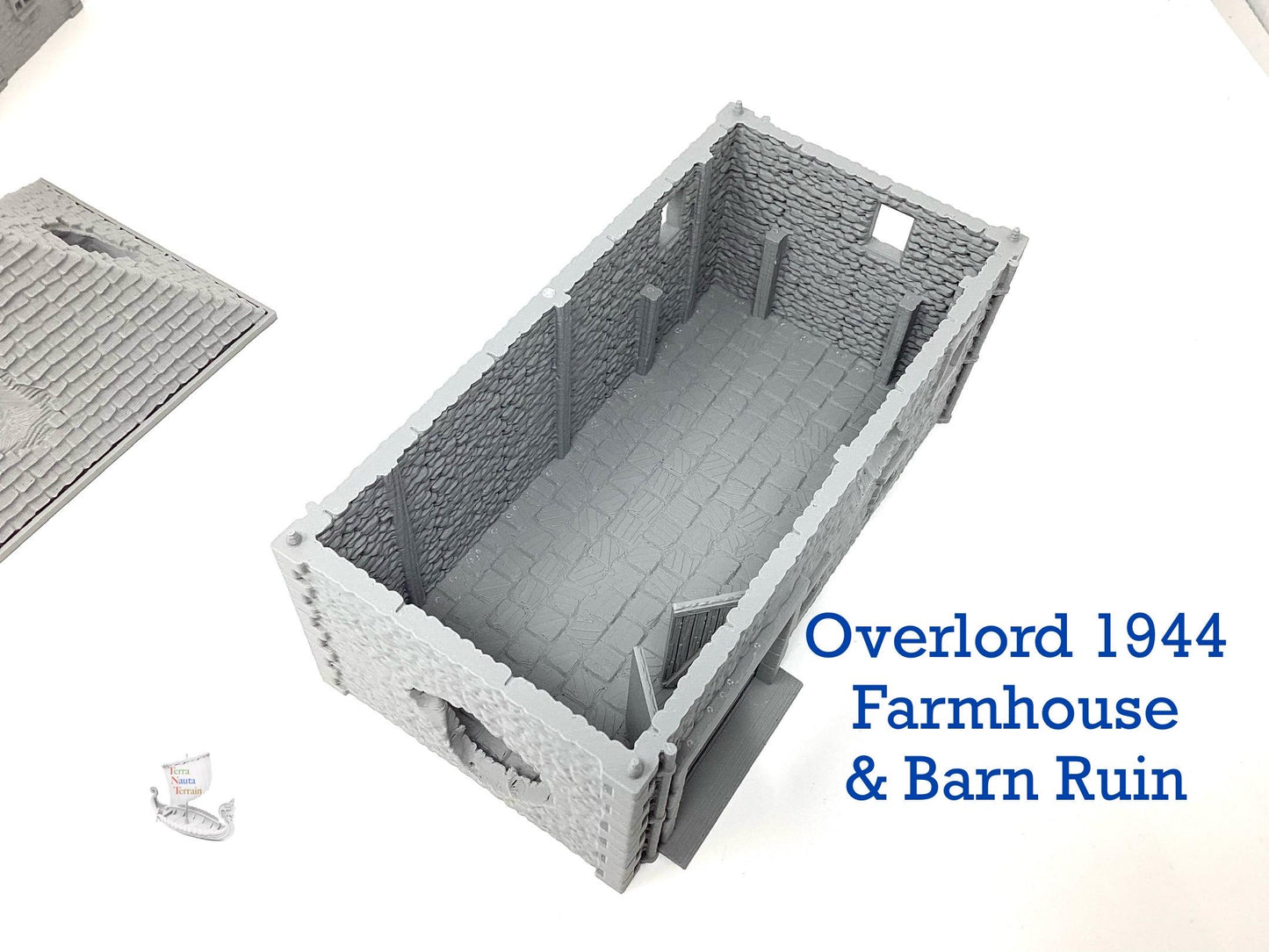 Overlord 1944 Farmhouse & Barn Ruin