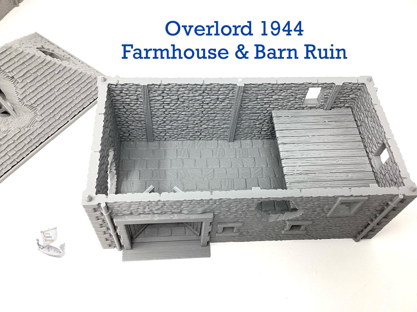 Overlord 1944 Farmhouse & Barn Ruin