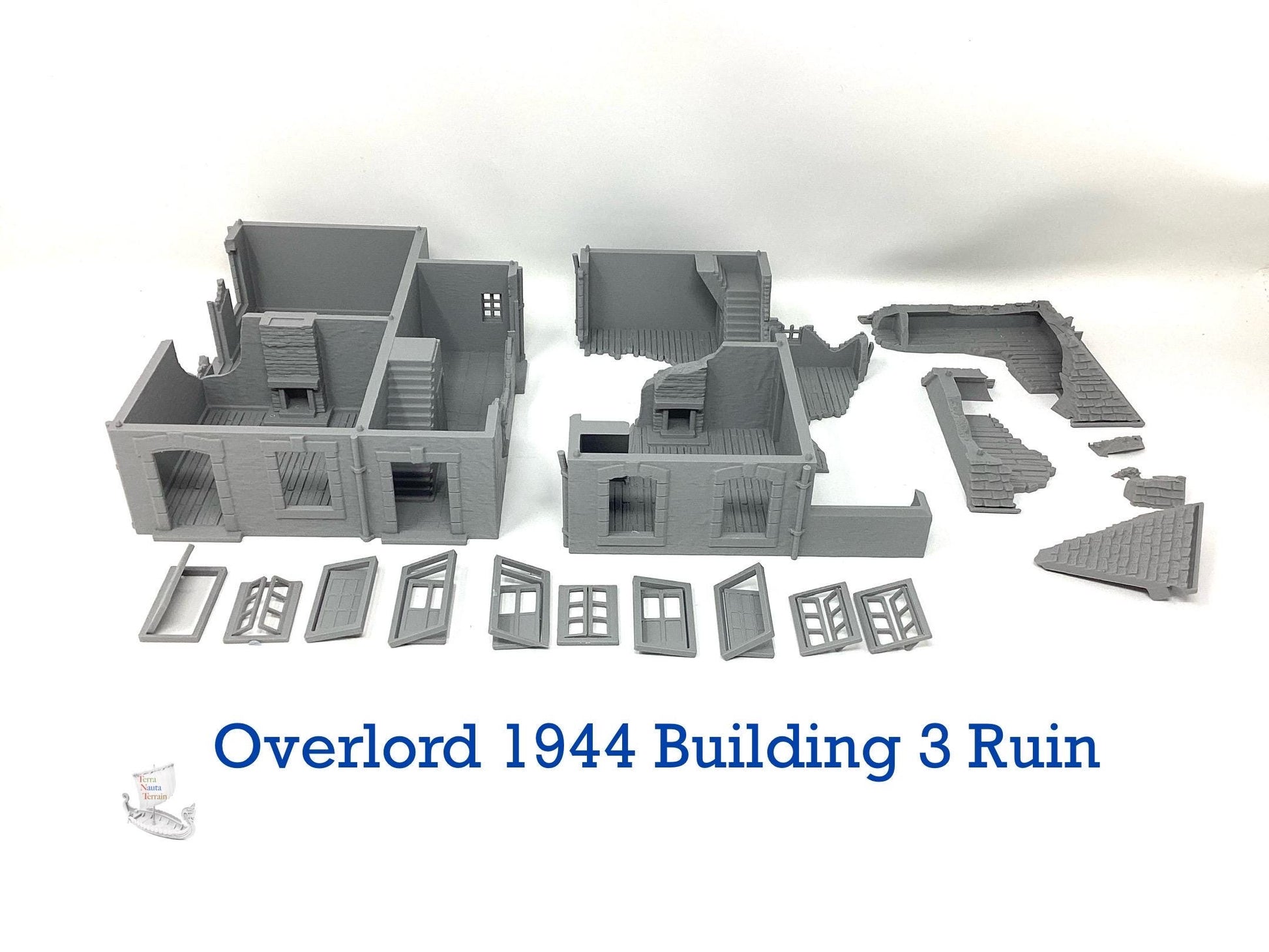 Overlord 1944 Building 3 Ruin