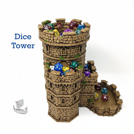 Dice Tower. Ideal accessory for all dice throwing from D&D and wargaming to family board games