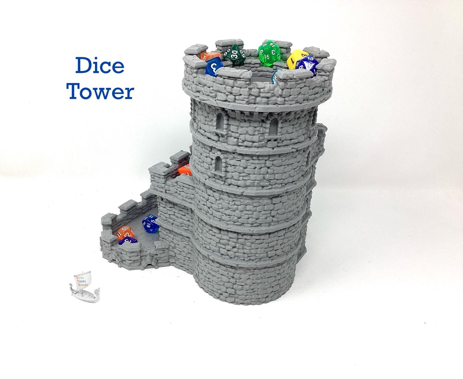 Dice Tower. Ideal accessory for all dice throwing from D&D and wargaming to family board games