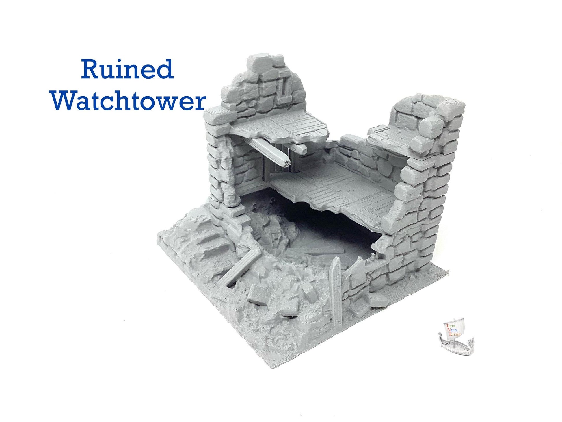 Medieval Ruined Watchtower