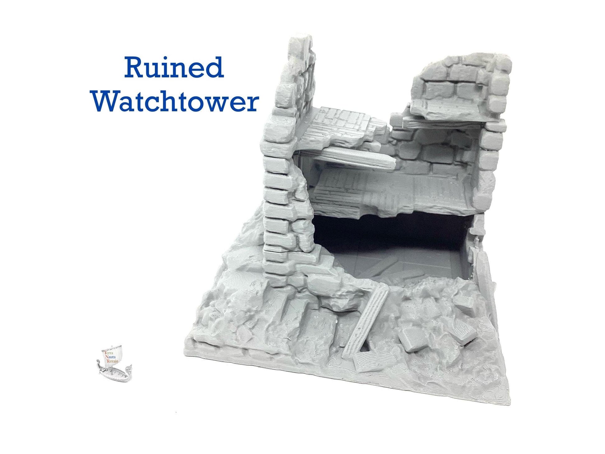 Medieval Ruined Watchtower