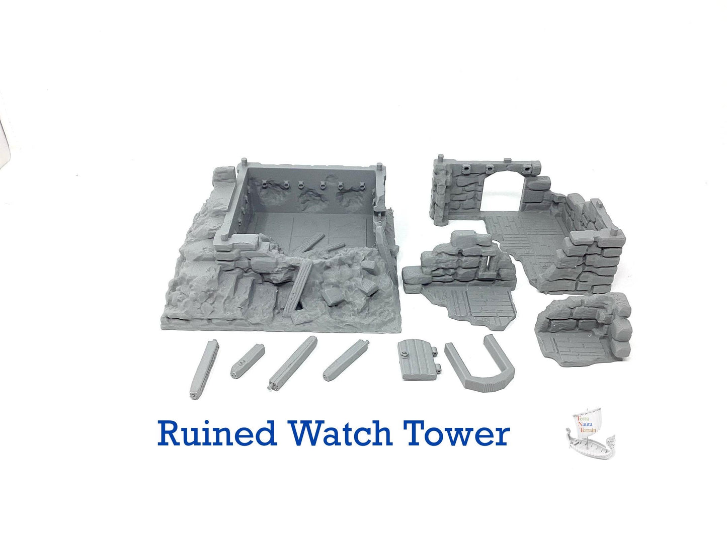 Medieval Ruined Watchtower