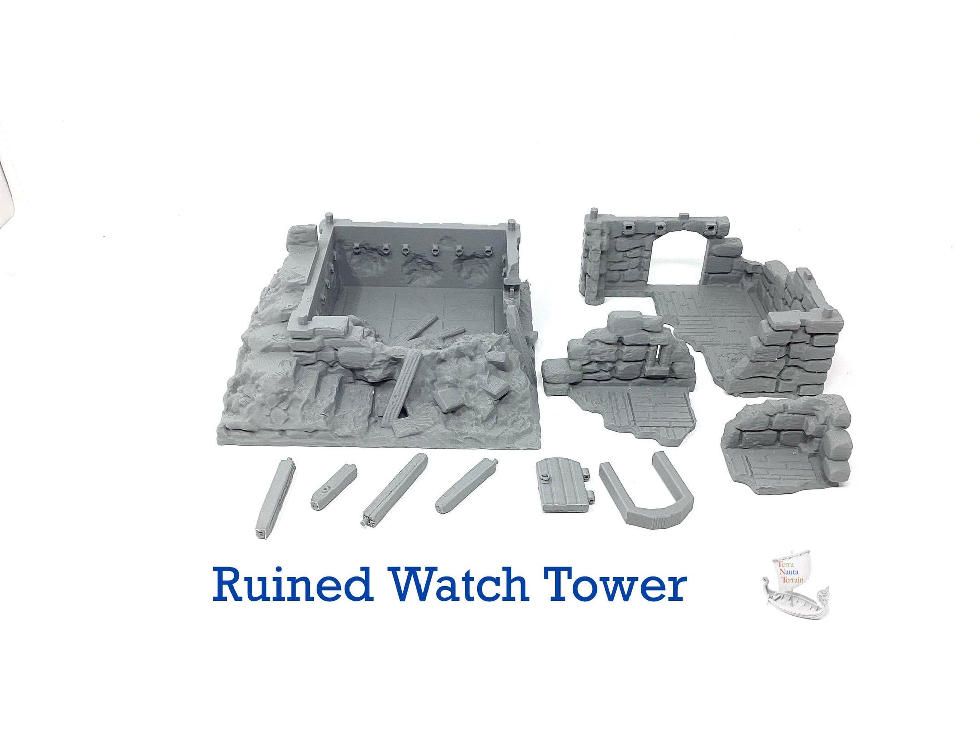 Medieval Ruined Watchtower