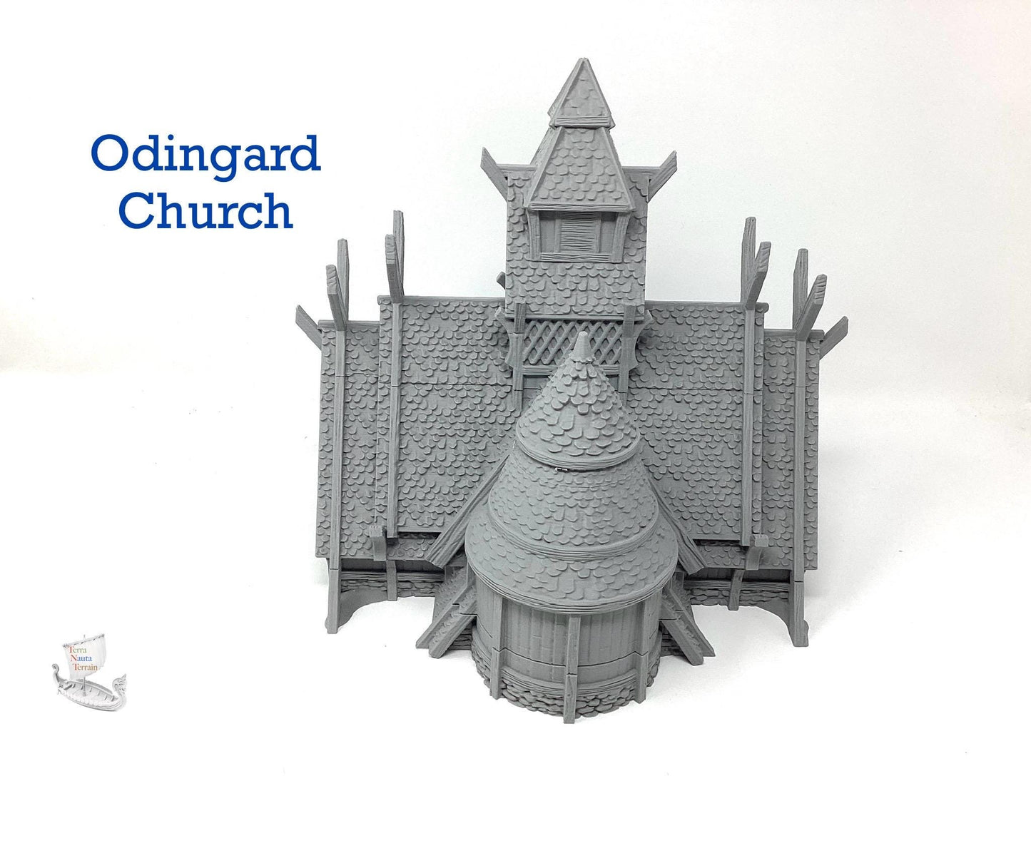Odingard Church. Viking/Norse Stave Church