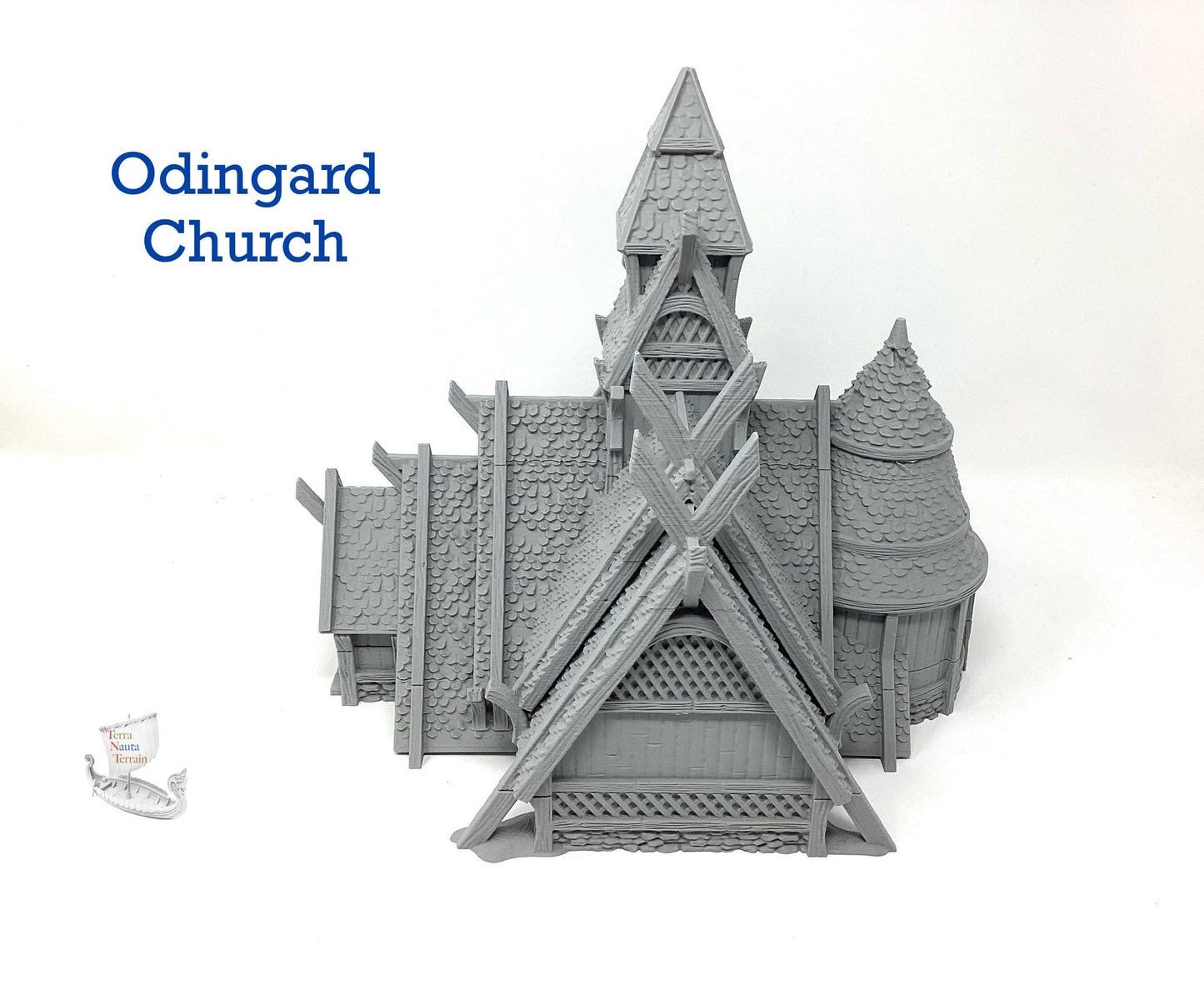 Odingard Church. Viking/Norse Stave Church