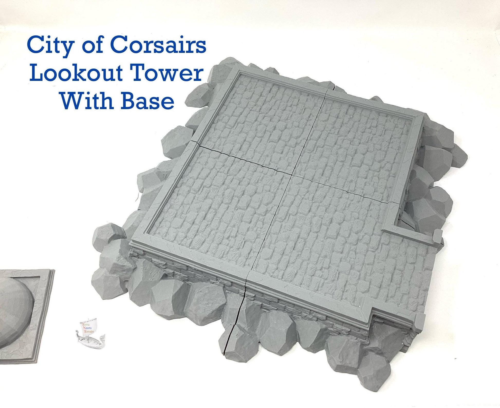 City of Corsairs Lookout Tower with base