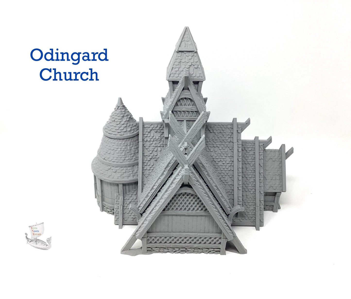 Odingard Church. Viking/Norse Stave Church
