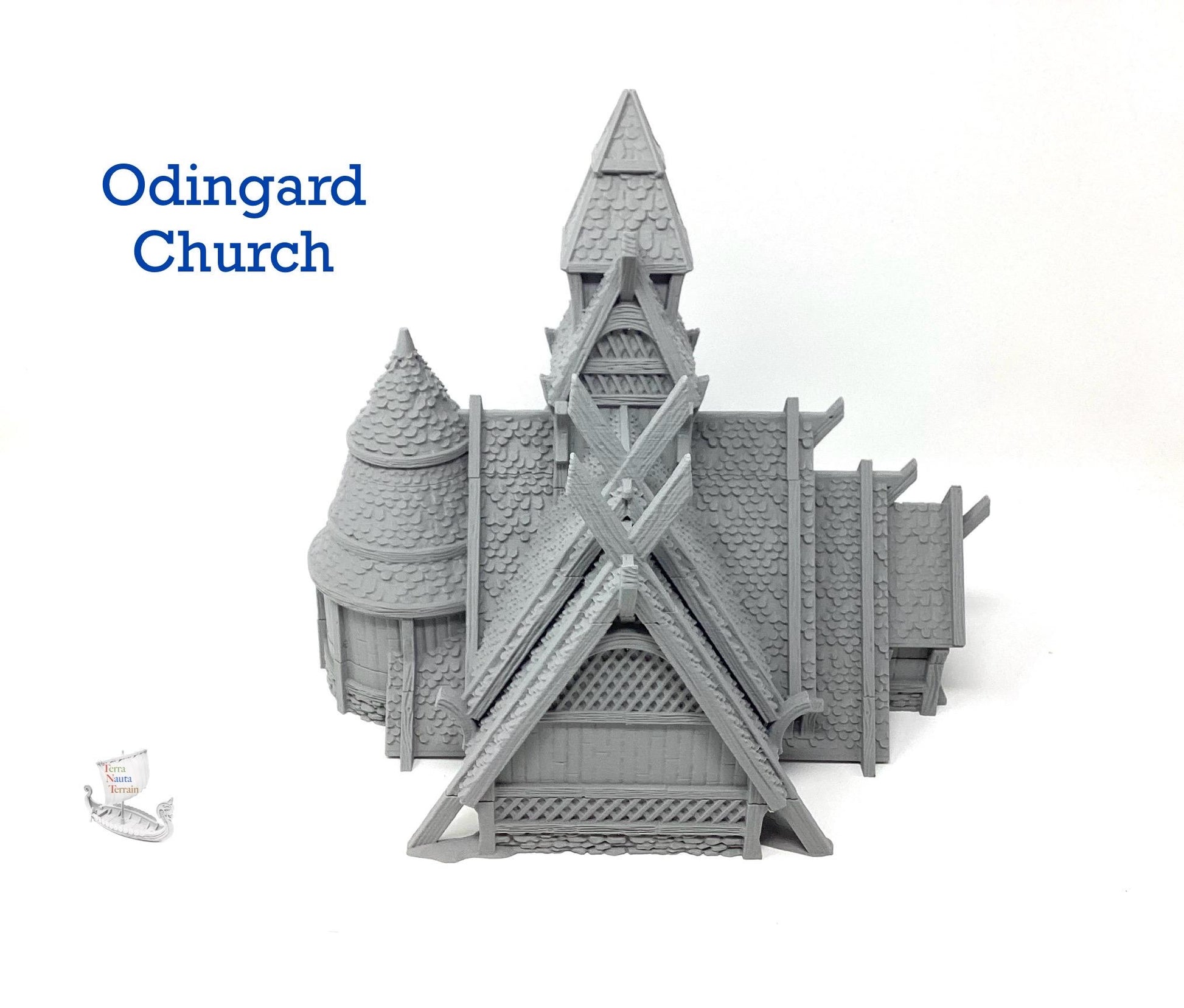 Odingard Church. Viking/Norse Stave Church