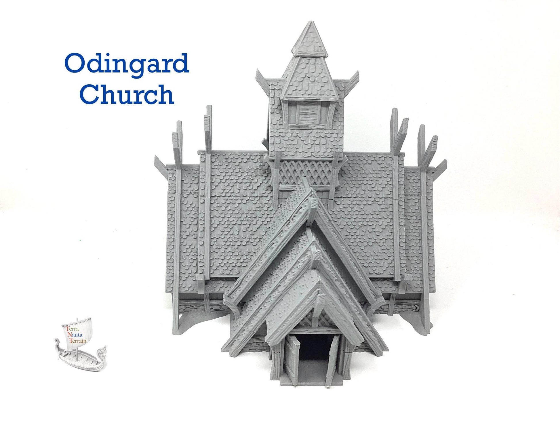 Odingard Church. Viking/Norse Stave Church