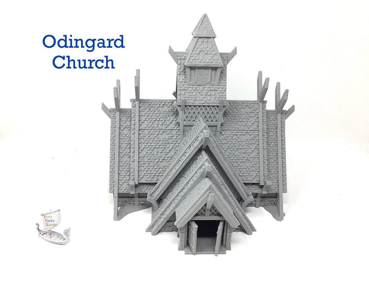 Odingard Church. Viking/Norse Stave Church
