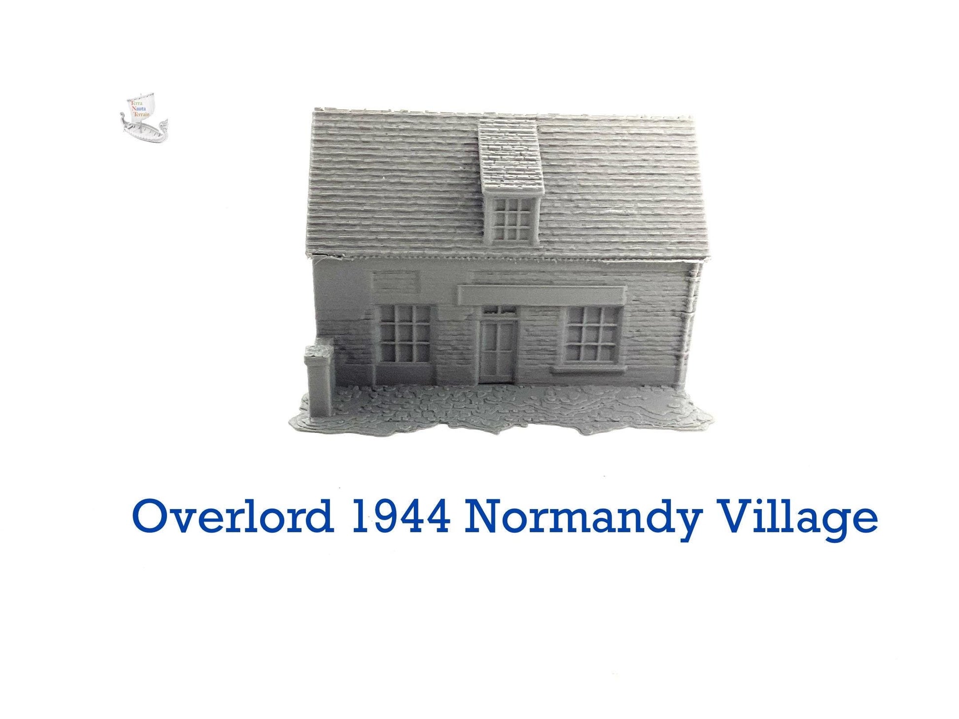 Overlord 1944 Normandy Village 10mm scale.