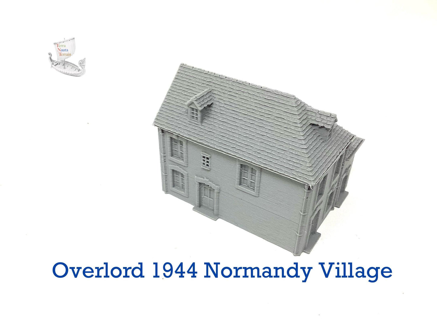 Overlord 1944 Normandy Village 10mm scale.