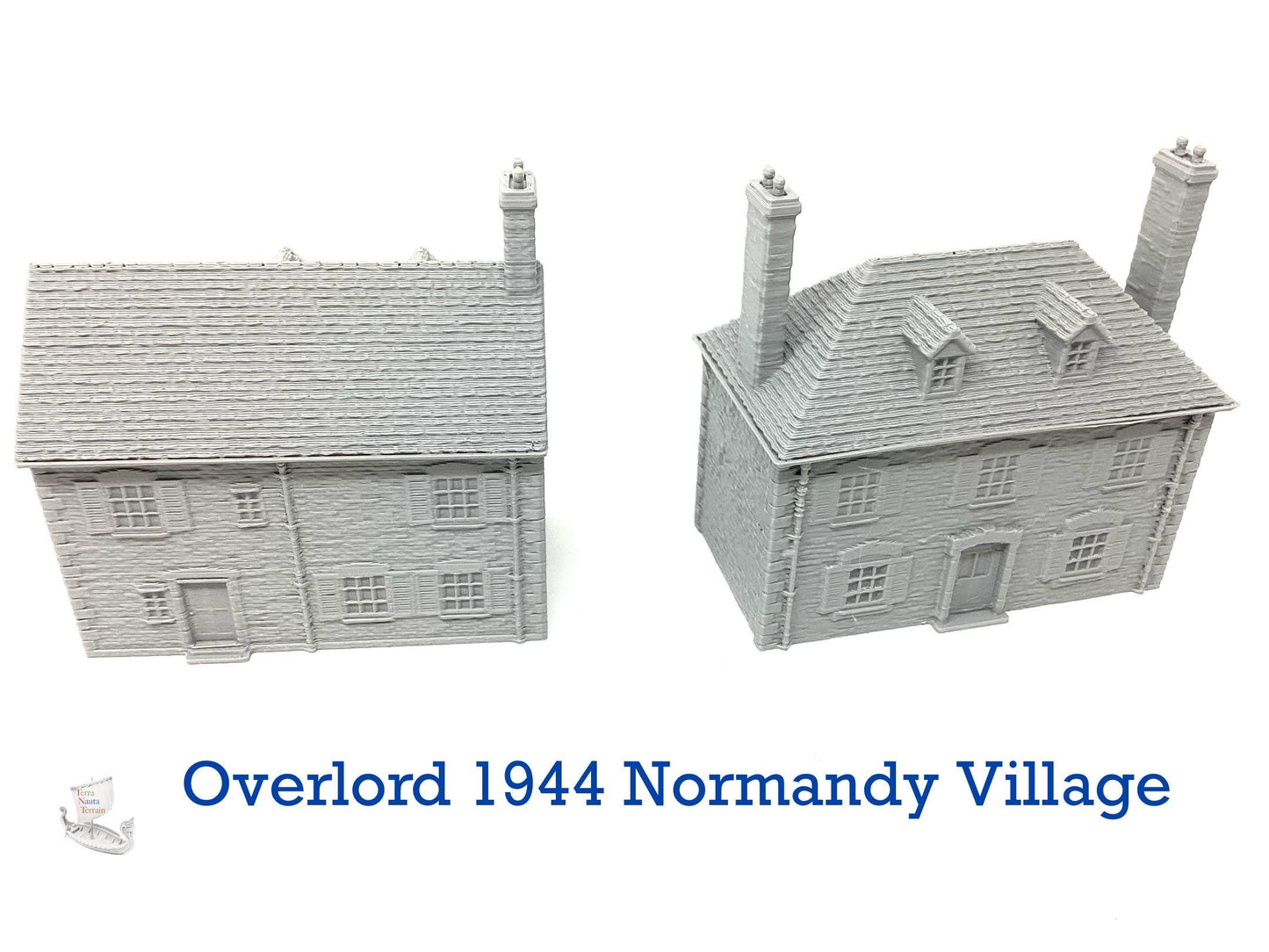 Overlord 1944 Normandy Village 10mm scale.