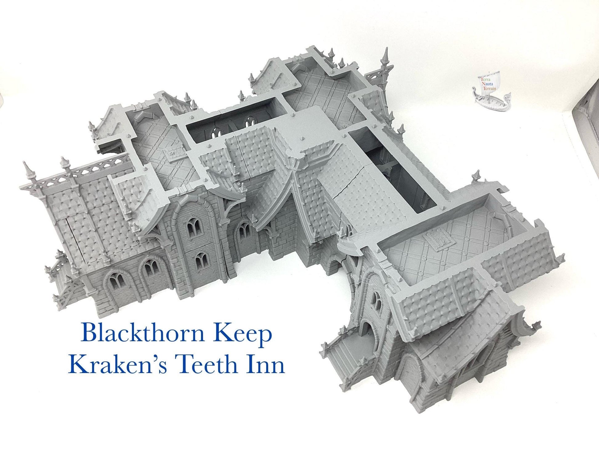 Blackthorn Keep - Kraken’s Teeth Inn. A Dark Elf meeting point….