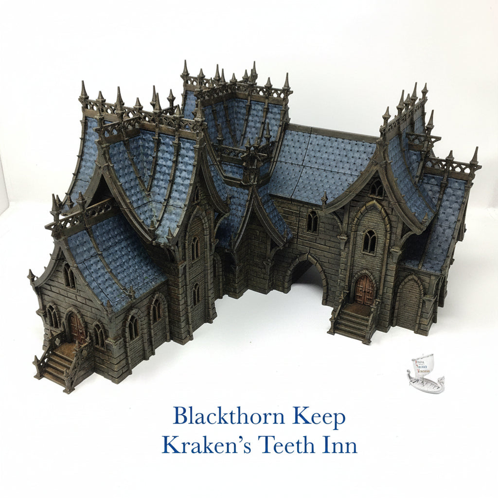Blackthorn Keep - Kraken’s Teeth Inn. A Dark Elf meeting point….