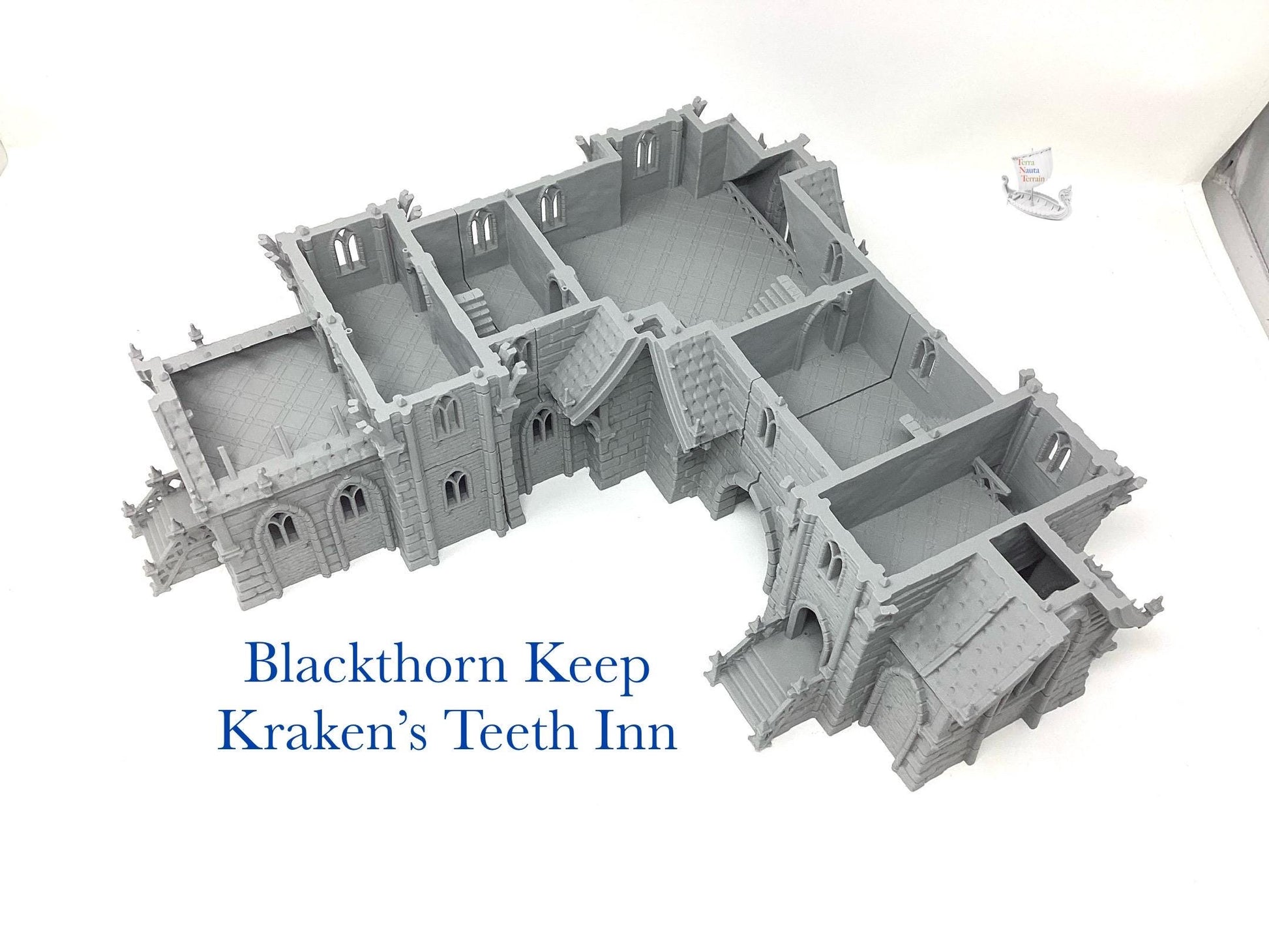 Blackthorn Keep - Kraken’s Teeth Inn. A Dark Elf meeting point….