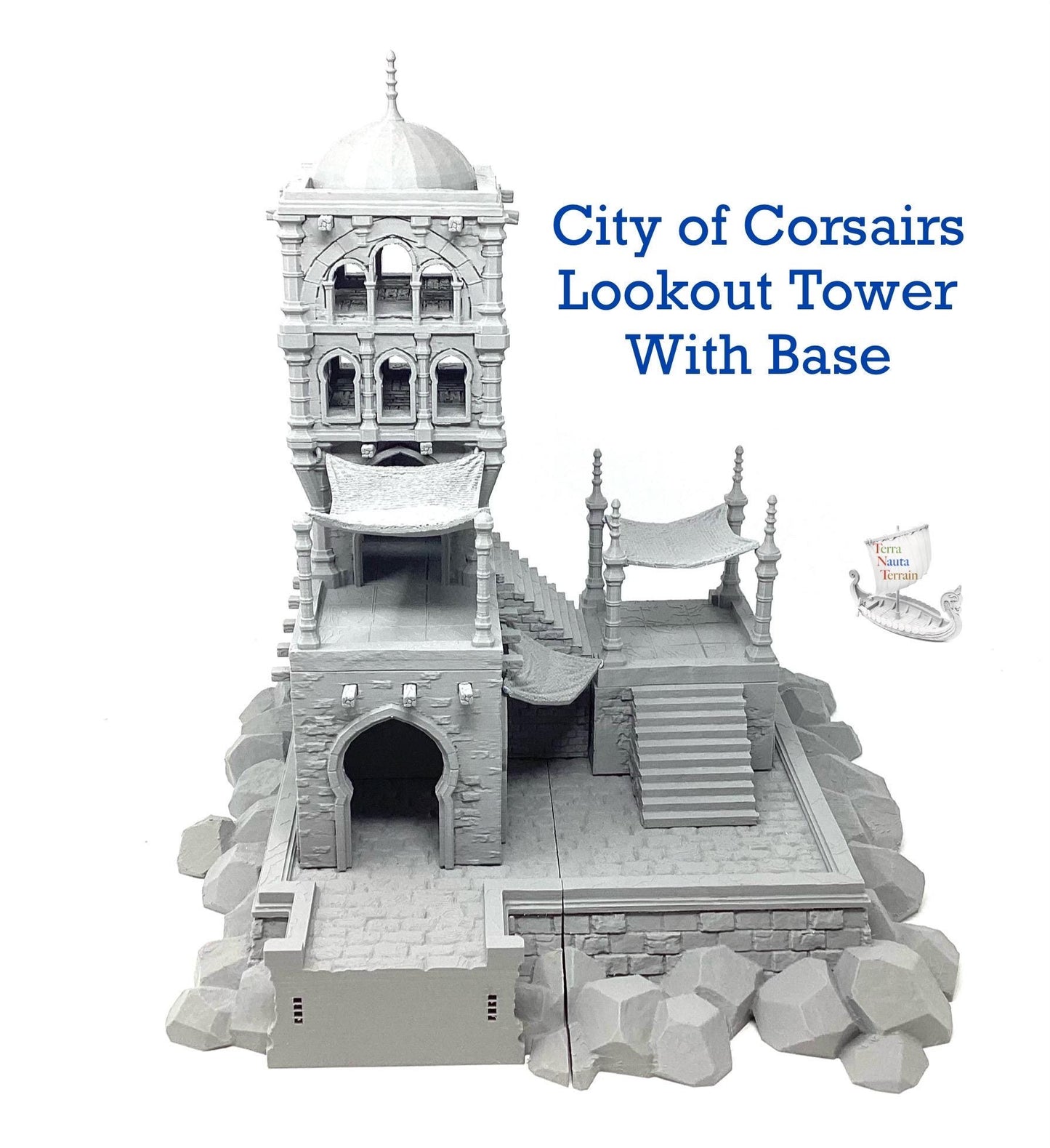 City of Corsairs Lookout Tower with base