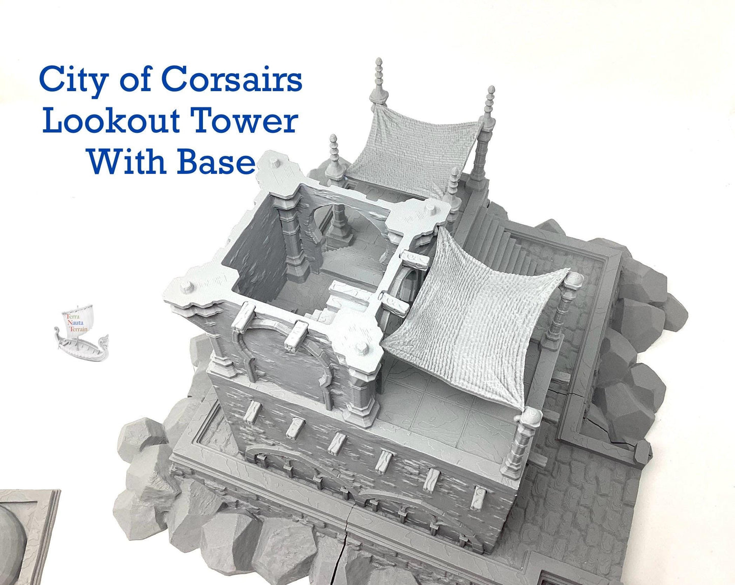 City of Corsairs Lookout Tower with base