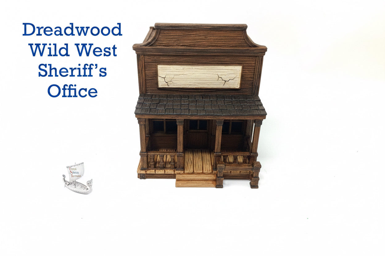 Dreadwood, a Wild West Frontier Town. Sheriff’s Office