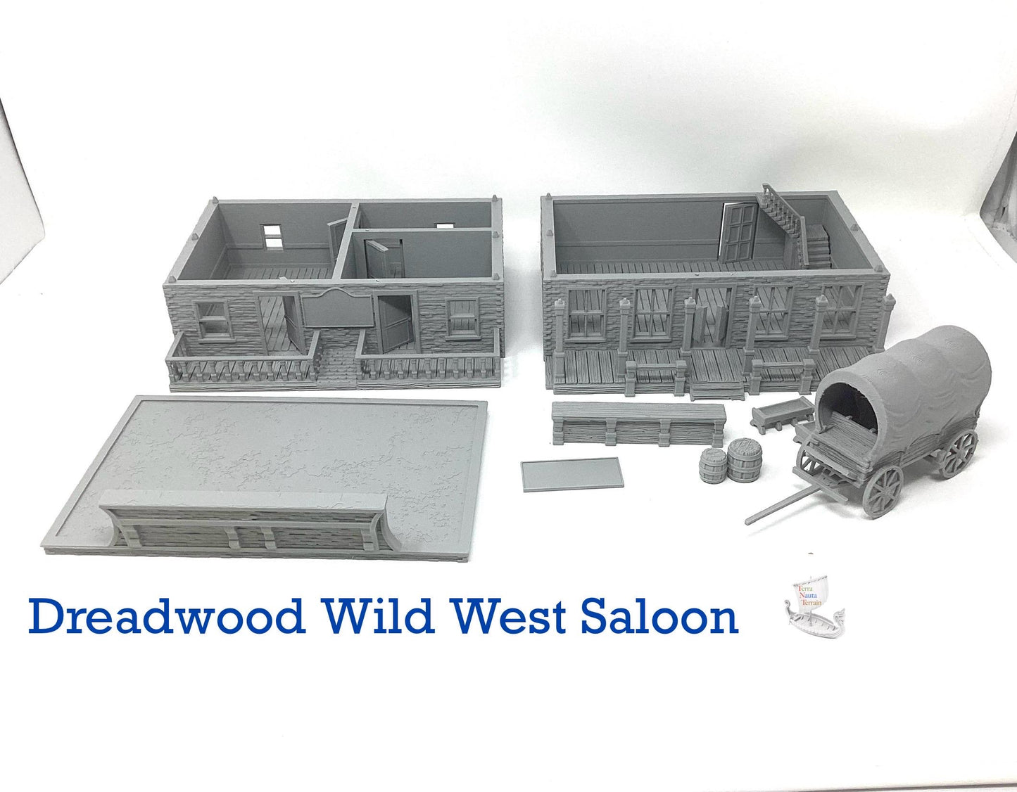Dreadwood, a Wild West Frontier Town. Saloon