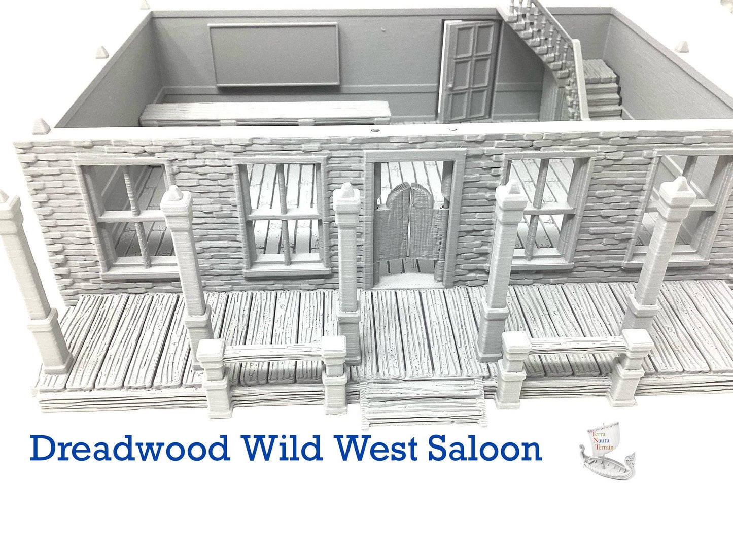 Dreadwood, a Wild West Frontier Town. Saloon