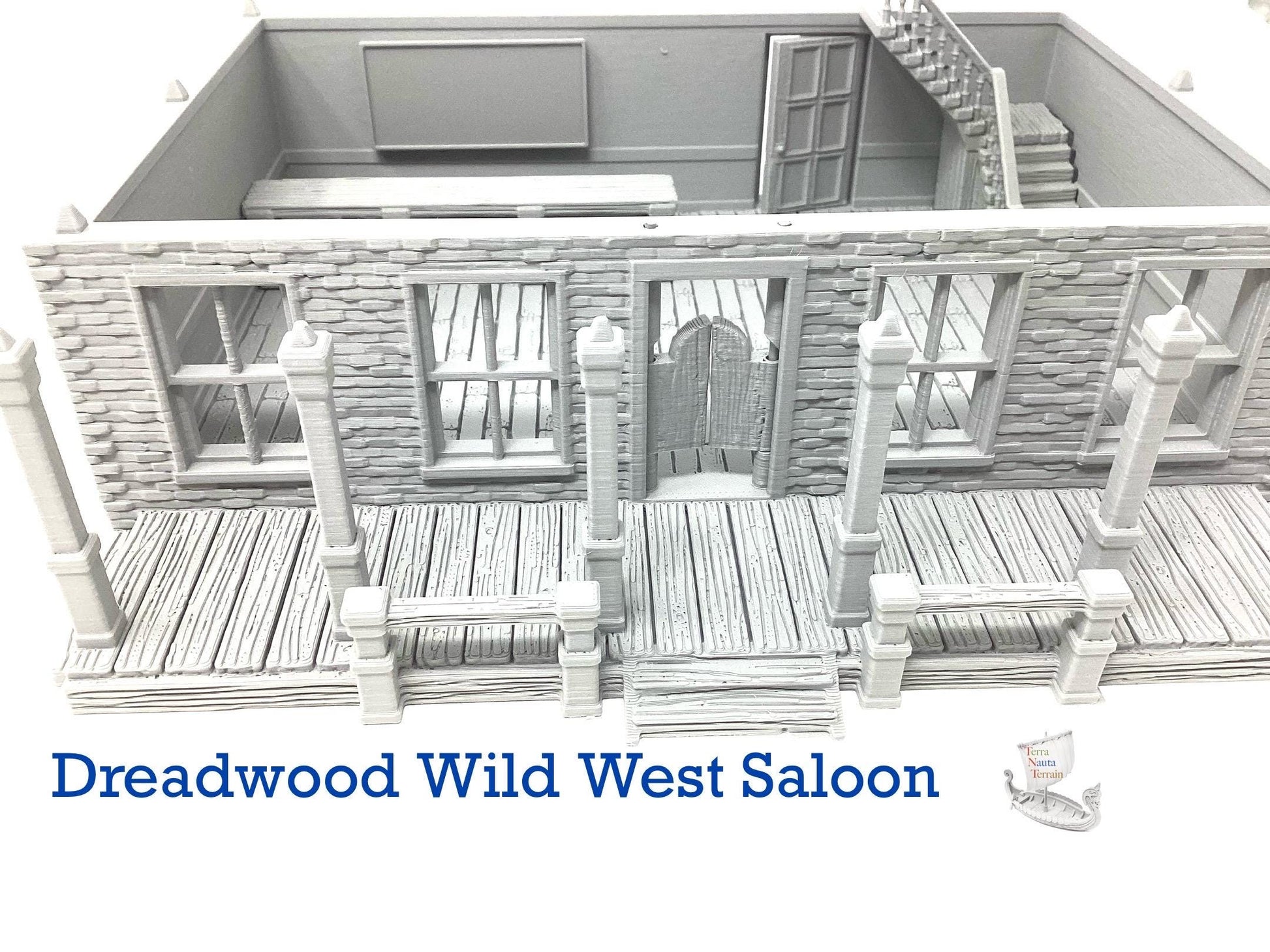 Dreadwood, a Wild West Frontier Town. Saloon