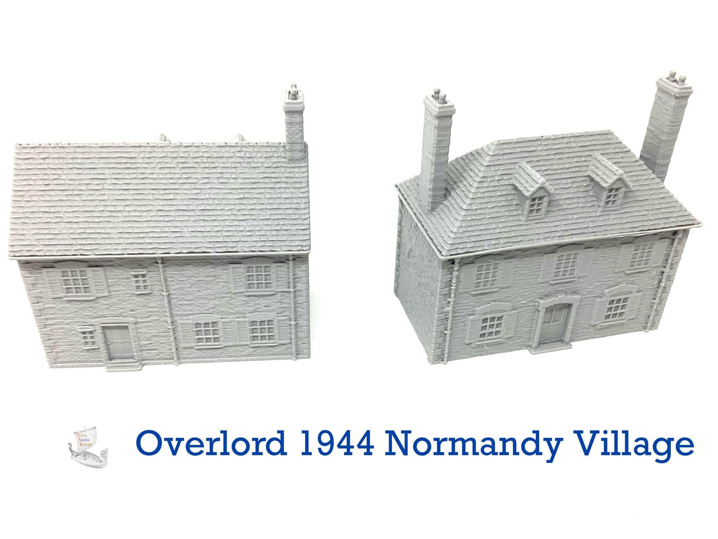 Overlord 1944 Normandy Village 10mm scale.