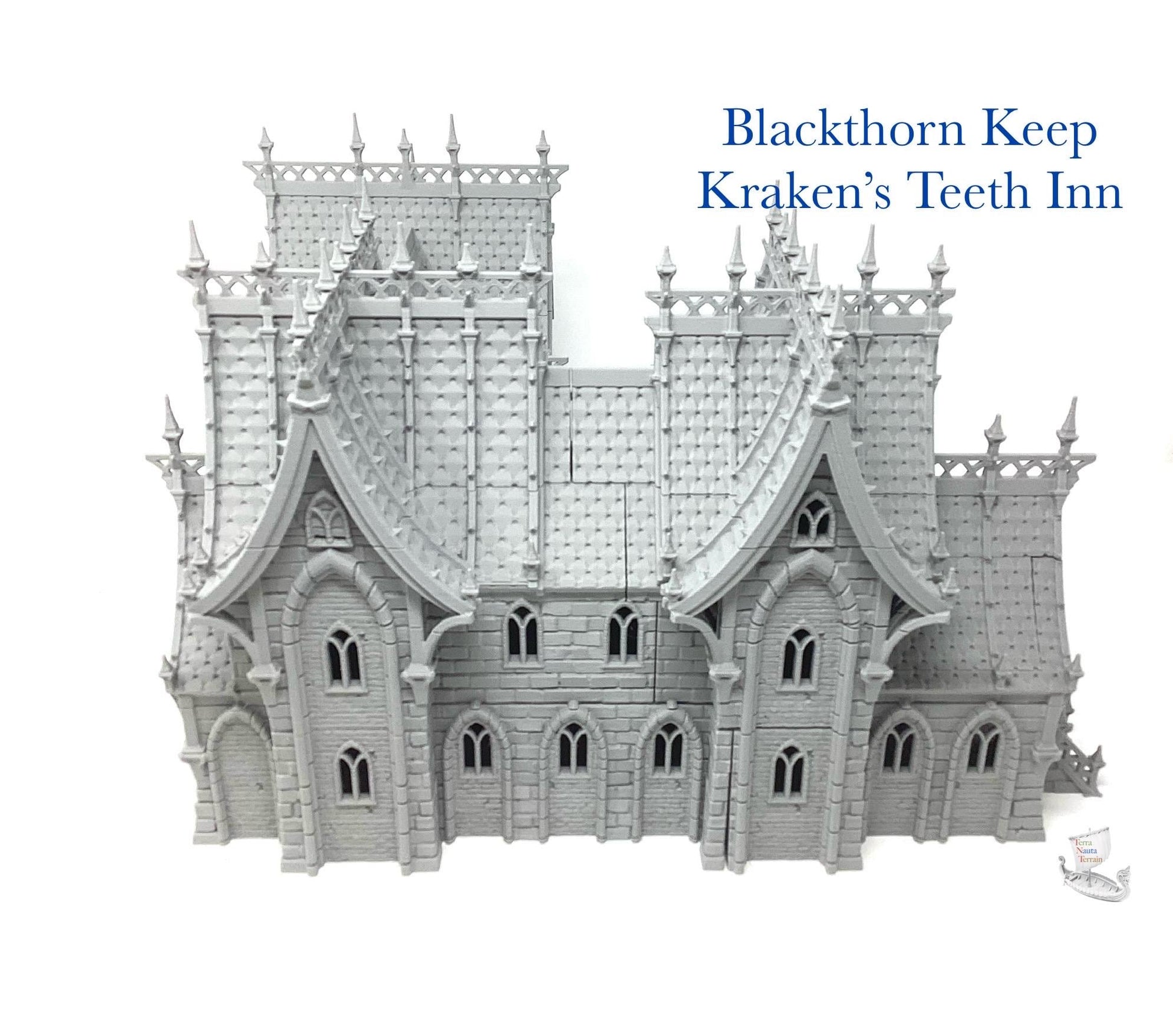 Blackthorn Keep - Kraken’s Teeth Inn. A Dark Elf meeting point….
