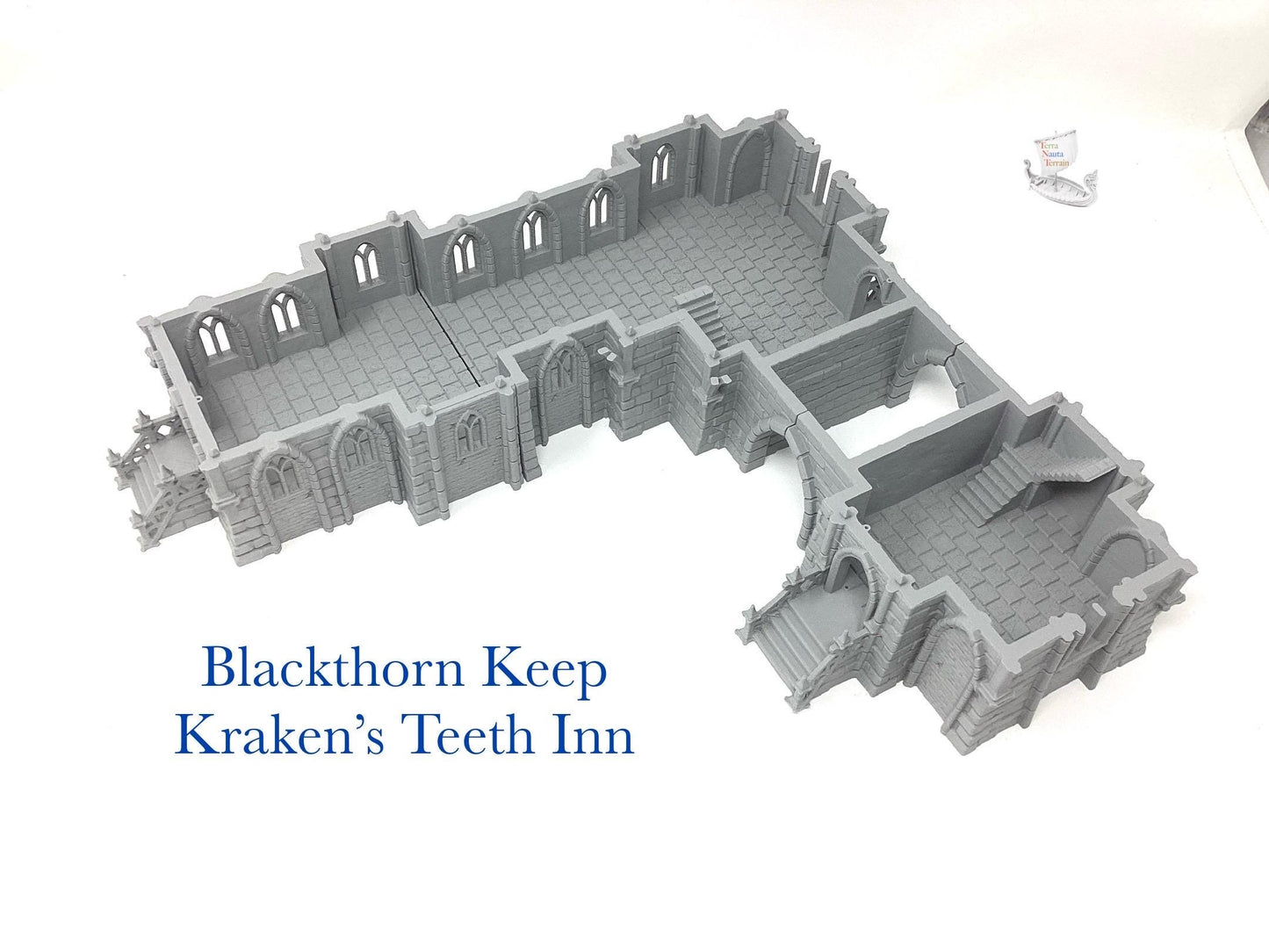 Blackthorn Keep - Kraken’s Teeth Inn. A Dark Elf meeting point….