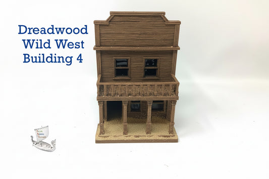 Dreadwood, a Wild West Frontier Town. Building 4
