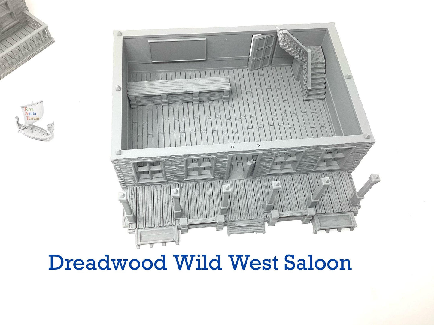 Dreadwood, a Wild West Frontier Town. Saloon