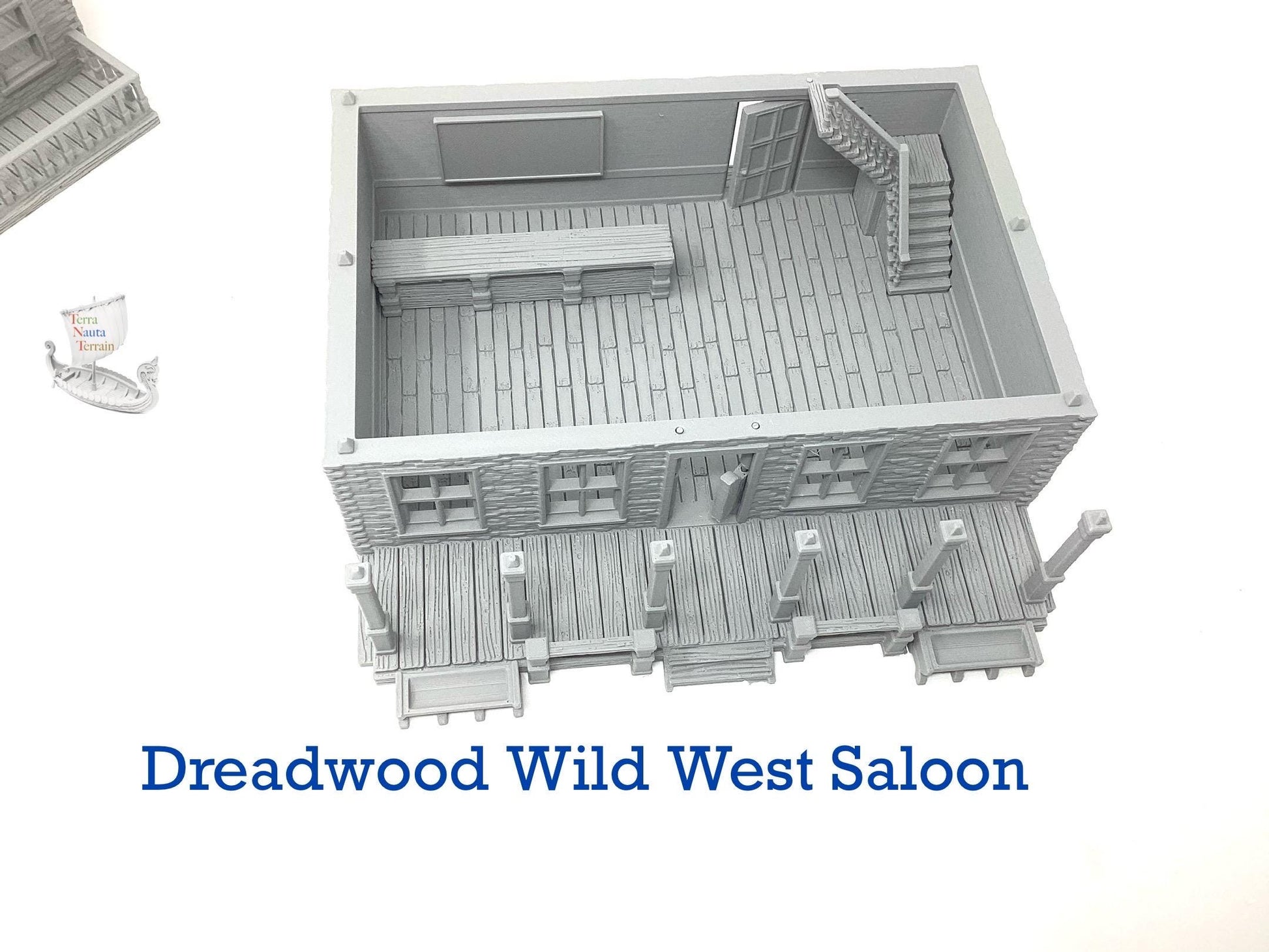 Dreadwood, a Wild West Frontier Town. Saloon