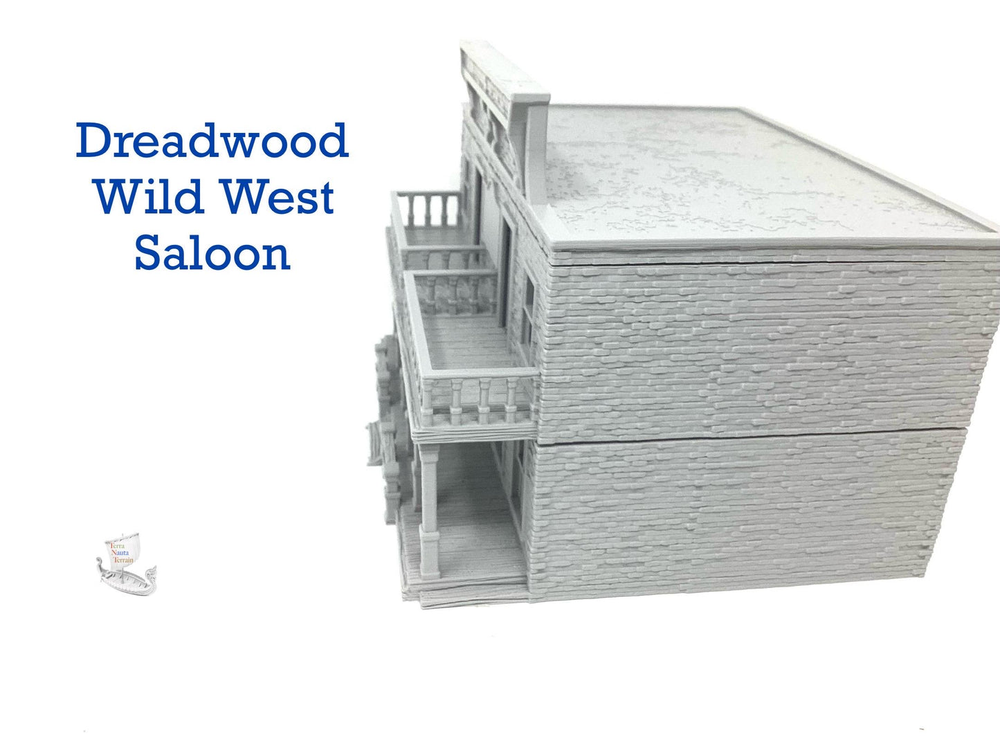 Dreadwood, a Wild West Frontier Town. Saloon