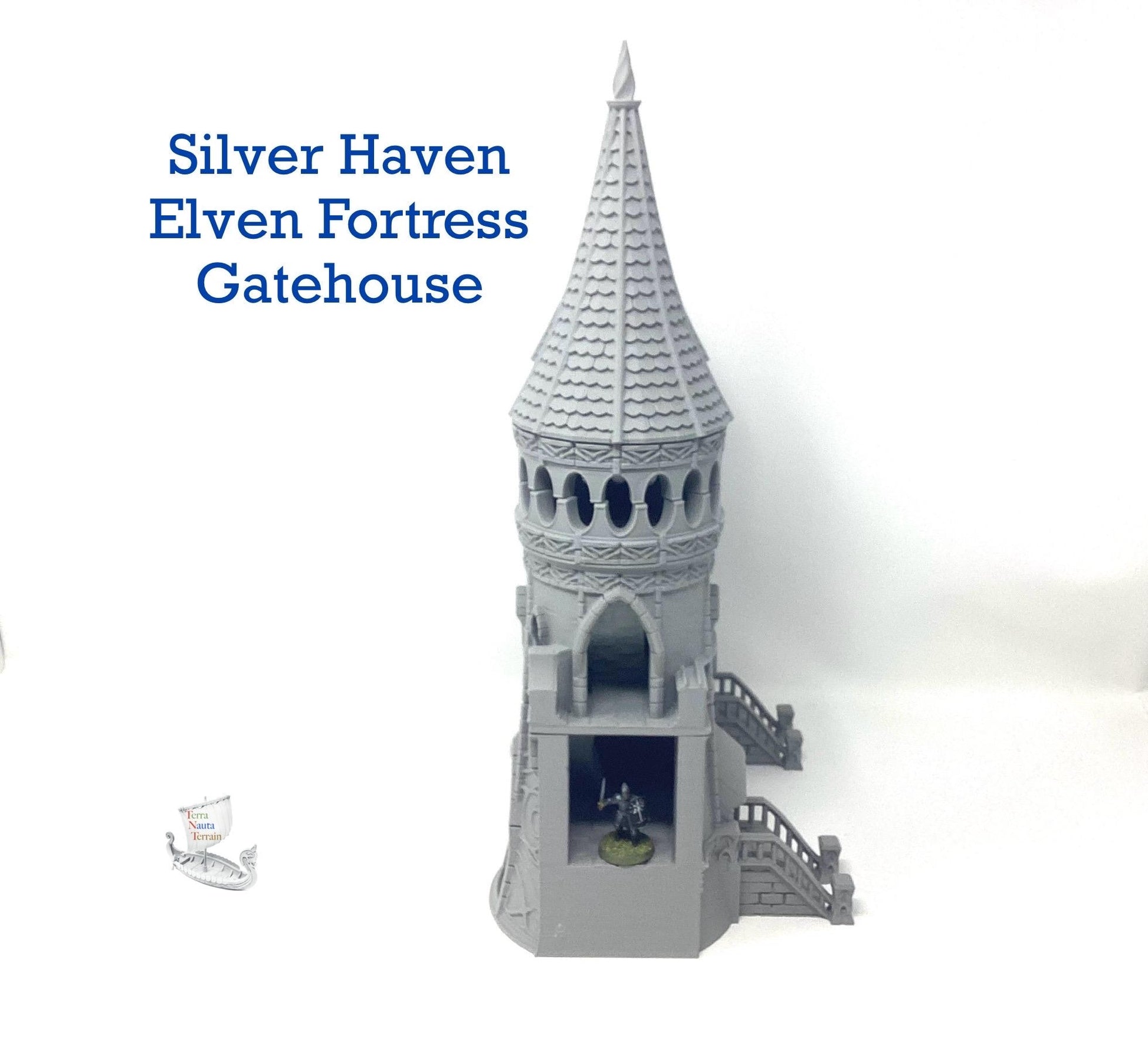 Silver Haven Elven Fortress Gatehouse