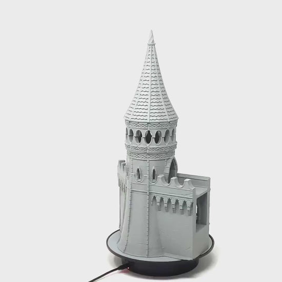 Silver Haven 45deg Wall Section with Tower